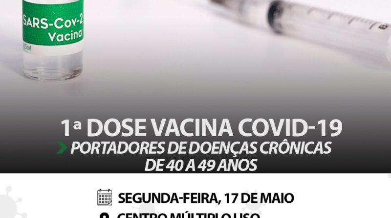 Covid-19: Confira onde se vacinar contra a doença nesta semana
